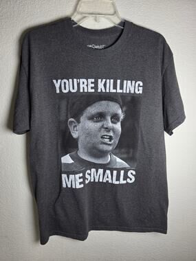 Vintage Vibe The Sandlot Ham Porter Graphic T-Shirt Heather Charcoal Gray L